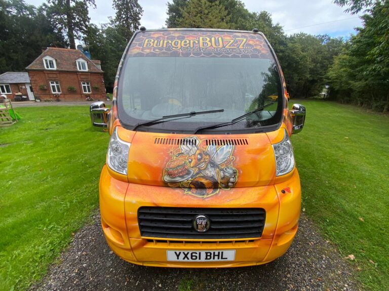 mobile catering for events burger van
